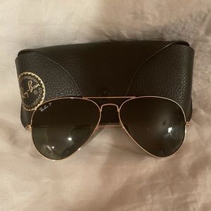 Rayban classic aviators polarized